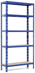 Trestles Balíček 10xSUPER HIT - Policový regál 1800x900x300 Farba: modrá