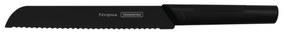 Nôž na pečivo Tramontina Nygma 20 cm - čierny