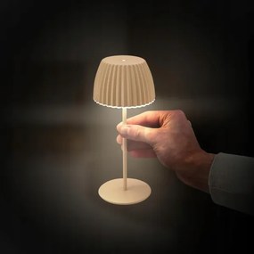 Briloner 7552-011 - LED stmievateľná nabíjacia vonkajšia stolná lampa MINI LED/1,5W/5V IP44