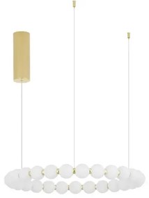 LED luster Perla 62 zlaté