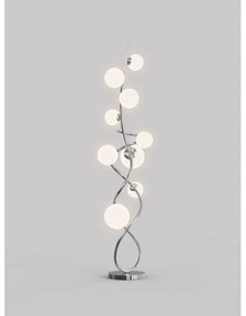 Wofi 3014-907 - LED Stojacia lampa NANCY 9xG9/3,5W/230V lesklý chróm