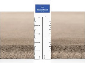 Béžový ručne tkaný koberec s prímesou vlny 125x200 cm Kari Organic – Villeroy&amp;Boch