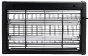 Brilagi - Elektrický lapač hmyzu 2xUV/18W/230V, do 100 m², čierny