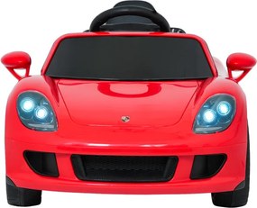 Elektrické autíčko Porsche 911 Carrera červené