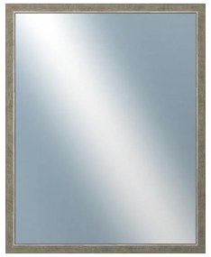 DANTIK - Zrkadlo v rámu, rozmer s rámom 40x50 cm z lišty GRAFIC grafit vysoká (2674)