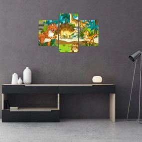 Obraz - Dinosauria (90x60 cm)