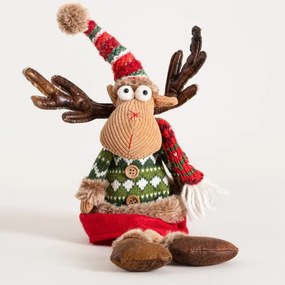 Vianočná dekorácia ANTTI sediaci sob 800998