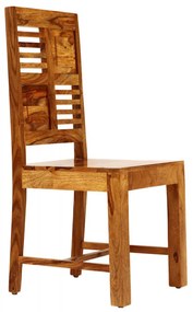 Stolička Tara z indického masívu palisander Orech