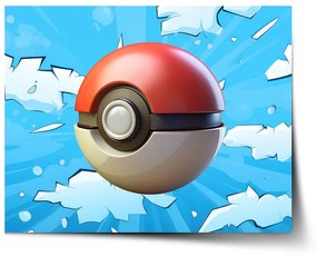 Sablio Plagát Pokemon ball Obloha - 90x60 cm