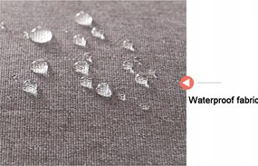 Uzamykateľný organizér na dokumenty - šedý