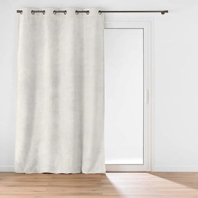 Krémový záves z mikroflanelu 140x240 cm Flanela – douceur d'intérieur