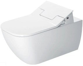 DURAVIT Happy D.2 závesné WC Rimless pre SensoWash, s hlbokým splachovaním 365 x 620 mm, biela, s povrchom HygieneGlaze, 2550592000