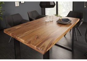 Jedálenský stôl 39867 140x80cm Masív drevo Palisander  - Komfort-nábytok