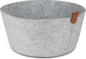 Úložný košík LifeStyle 24 cm, svetlo šedý%