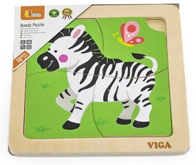 Puzzle na podložke Viga 51317 zebra