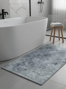 Koberec LOTUS 7 sivý / strieborný