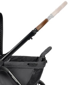 Kočík pre dve deti Helios Mineral Graphite
