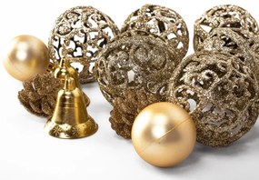 Vianočné gule MIX 311437 (101 ks)