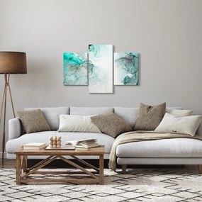 Obraz - Atramentová abstrakcia 2 (90x60 cm)