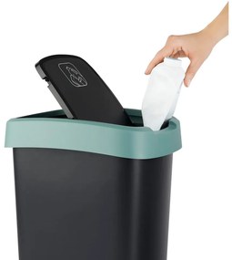 Odpadkový kôš z recyklovaného plastu 25 l Twist - Rotho