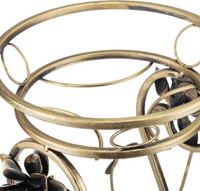 STOJAN NA KVETINÁČ QUINCY 90,5X40 CM ZLATÁ