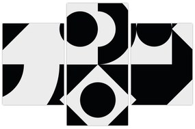 Obraz - Geometrická abstrakcia N⁰1 (90x60 cm)