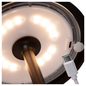 Lucide 15500/02/30 - LED Stmievateľná vonkajšia lampa JOY LED/1,5W/3,7V IP54 čierna