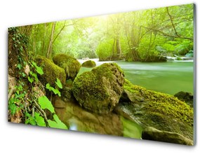 Obraz plexi Jazero kamene príroda 120x60 cm