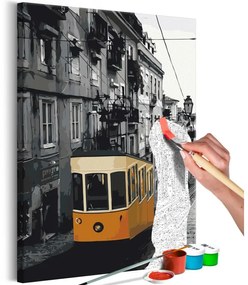 Obraz - maľovaný podľa čísel Tram in Lisbon