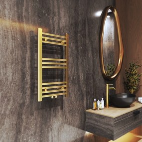 Gamma Simple, vykurovacie teleso 400x700 mm, 234 W, zlatá matná, GMA-SIMP-7040-BGD