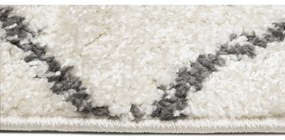Kusový koberec shaggy Piata krémový 140x200cm