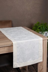 BEHÚŇ NA STÔL LENA 40X140 CM KRÉMOVÝ