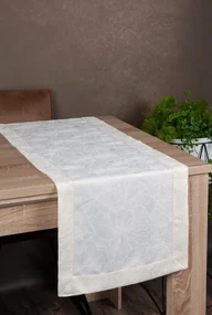 BEHÚŇ NA STÔL LENA 40X140 CM KRÉMOVÝ