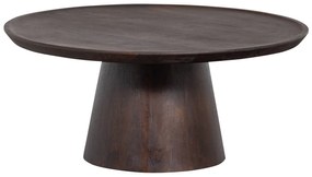 Konferenčný stolík godo ø 90 cm hnedý MUZZA