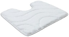 Sada kúpeľňových koberčekov SUPREME WAVES vlny, biela