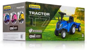 Odrážadlo New Holland T7 traktor modré