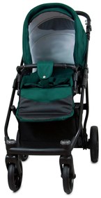 Detský kočík 3v1 BabyLux AIR ALU Bottle Green