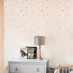 Tapeta hvězdy z nebe bílá 280×50 cm