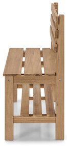 Záhradná lavička »Lenja« s poličkou