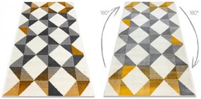 Koberec GINA 21245861 Zygzak geometrický béž / sivý