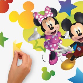 Nálepky na stenu s Disney motívom MICKEY MOUSE s menom vášho dieťaťa