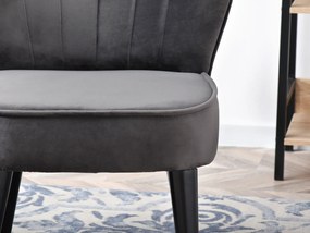 Relaxačné kreslo Arginteno (sivá + čierna). Akcia -21%. Vlastná spoľahlivá doprava až k Vám domov. 1135633
