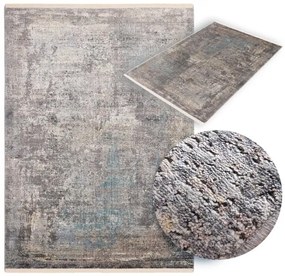 Koberec Split Z332A krémový / tmavosivý