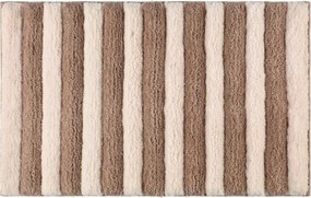 Kúpeľňový koberček HANKO béžový / biely