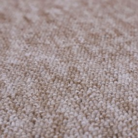 Betap, Metrážny koberec Vienna 70, na mieru, šíře 4m, béžová, ab (mriežka), chodba / predsieň