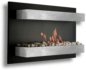BIOFLAME biokrb Extasy M Imitácia Betónu 60x80 cm