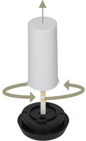 SADA 4x LED Solárna lampa 4xLED/3,6V 1xAAA IP44 100 mAh