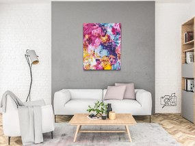 Gario Maľovanie podľa čísel Abstraktné farby Rozmery: 40 x 50 cm, Rámovanie: Iba zrolované plátno