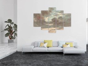 Obraz - John Constable, Cloud Study Stormy Sunset, reprodukcia (150x105 cm)