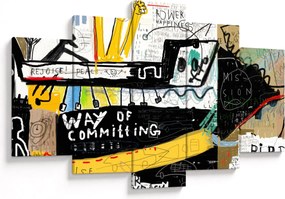 Obraz - Graffiti (150x105 cm)
